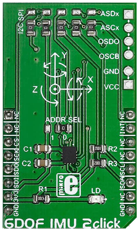MIKROE-2337 MikroElektronika | MikroElektronika 6DOF IMU 2 Click ...