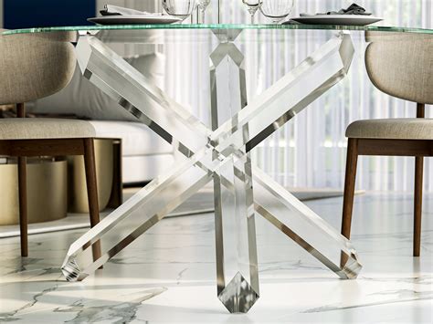 Dining Table Base / Base for Round Glass Top / Round Glass Table Base ...