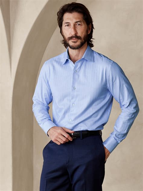 Slim Cotton Dress Shirt | Banana Republic