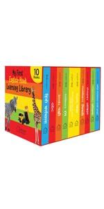 My First Learning Library: Boxset of 20 Board Books for Kids | Includes ...
