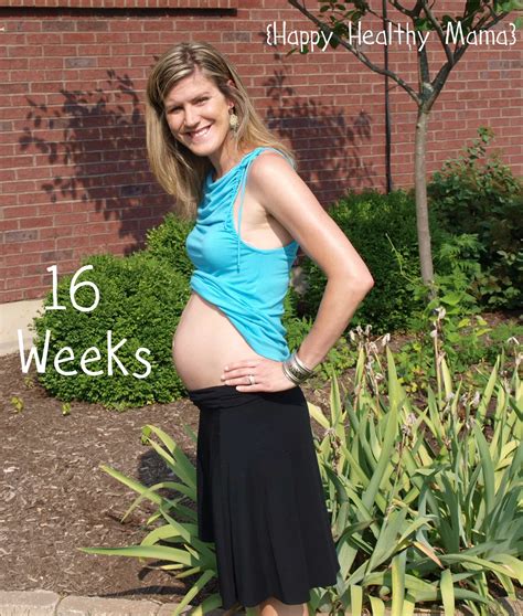 My pregnancy: 16 weeks - Happy Healthy Mama