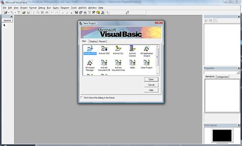 Visual Basic file extensions