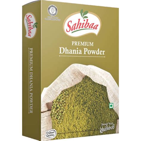 Sahibaa DHANIA POWDER (Pack of 2) | 200 g Each | Masala & Spices | No ...