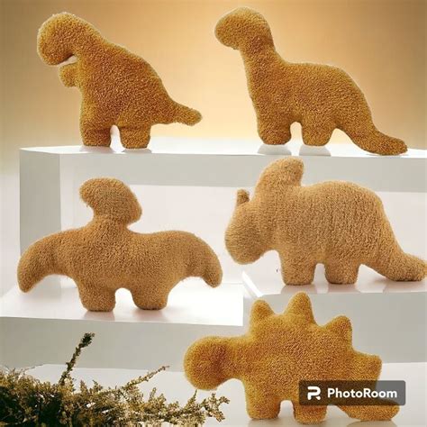 Dino Nugget Plush, Dinosaur Plushie for Kids, Adults, Gift, Soft Cute ...