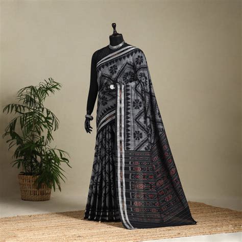 Sambalpuri Sarees - Buy Odisa Sambalpuri Ikat Pata Sarees Online | iTokri