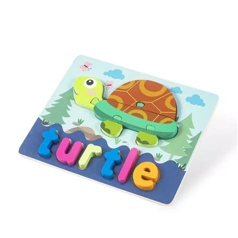Wooden Zigsaw Puzzle Turtle - EKT2627 – Extrokids