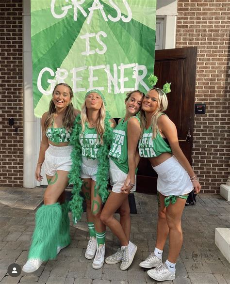 Pin by Nicole Kelley on Sorority (KD Day) | St pattys day outfit, St ...