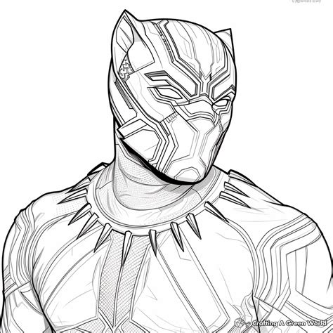Black Panther Coloring Pages - Free & Printable!