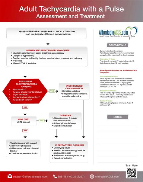 Adult Tachycardia with a Pulse Algorithm - AFFORDABLEACLS