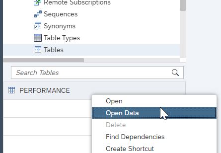 Create an SAP HANA Database Project | SAP Tutorials