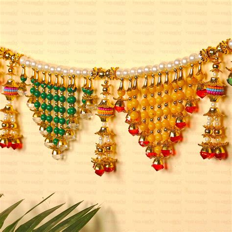 Buy TIED RIBBONS Torans for Main Door Wall Hanging Bandhanwar for ...