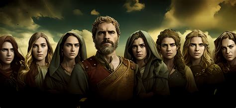 The cast of the tv series the bible - SeaArt AI