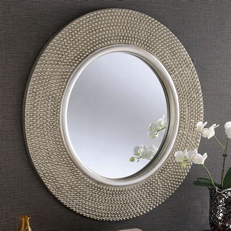 Large Round Mirror Lightweight at Jeffrey Bost blog