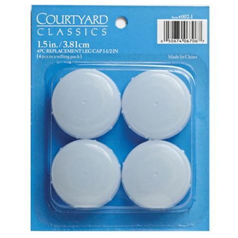 Agio International 002 Leg Cap (Pack of 4), 1-1/2" : Amazon.in: Home ...