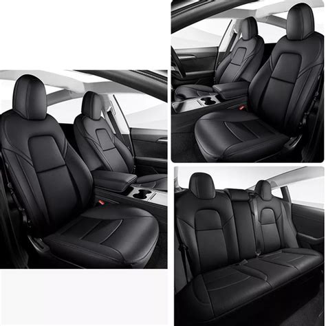 2025 Luxury Comfort Premium Tesla Seat Covers For Tesla Model 3 Highland/Y Junpier – TESMAG