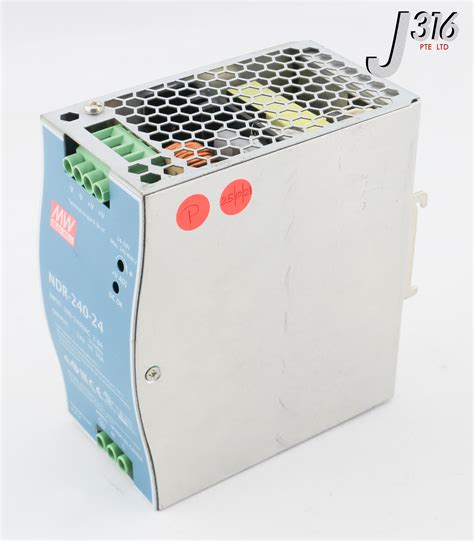 26973 MEAN WELL POWER SUPPLY, O/P: 24VDC, 10A NDR-240-24 – J316Gallery