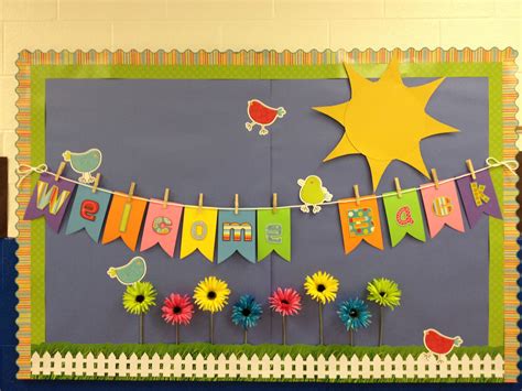 Welcome Back to School Bulletin Boards Ideas