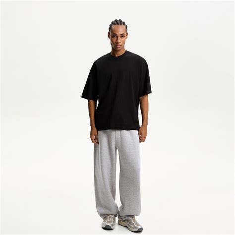 Grey Baggy Sweatpants | Premium Streetwear Bottoms – Our Karma Clothing ...
