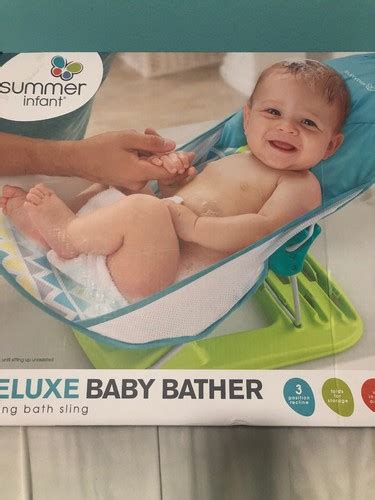 Buy Deluxe Baby Bather Seat Chair Tub Summer Support Newborn Sink Bath ...