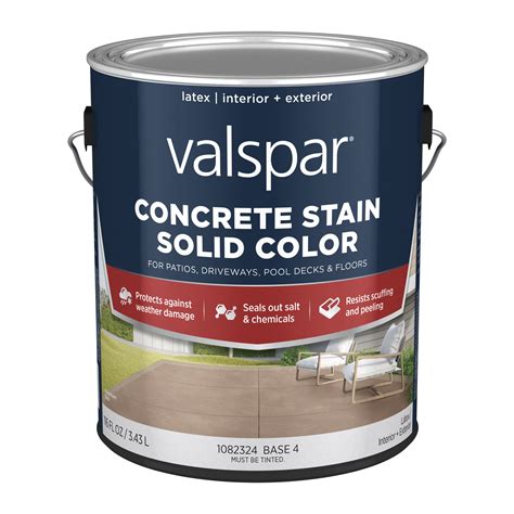 Valspar Concrete Stain Solid Color Chart Pdf - Infoupdate.org