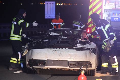 Tödlicher Unfall auf der A14 bei Halle: Porsche-Fahrer stirbt nach Crash
