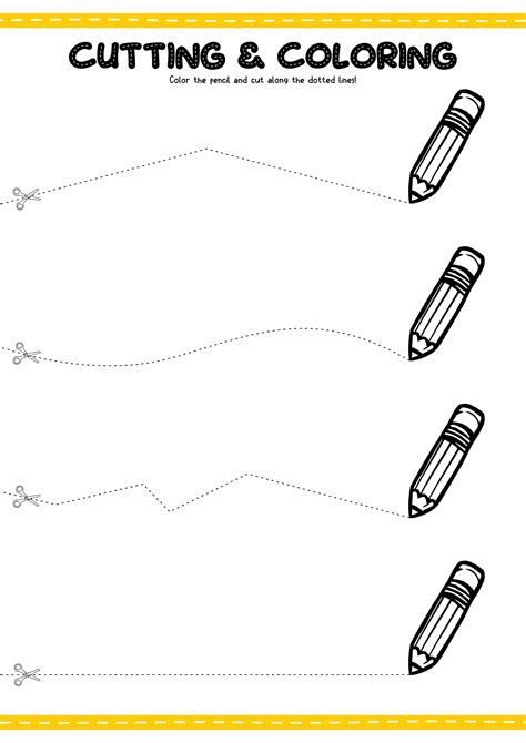 14 Best Images of Preschool Cutting Skills Worksheets - Free Printable ...