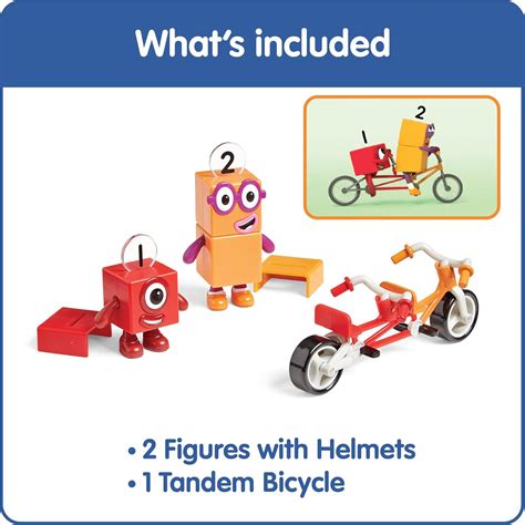 Hand2mind Buy Numberblocks Bike Adventure Toy Set Online India | Ubuy