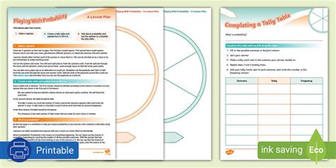 Image result for Lesson Plan About Probability