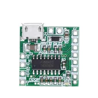 TechWiz USB Pam8403 DC 5v Mini Class D 2 x 3w USB Power Audio Amplifier ...
