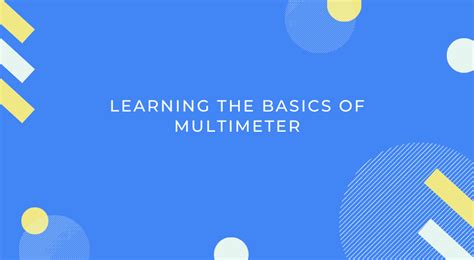 Using Multimeters for Beginners 的图像结果