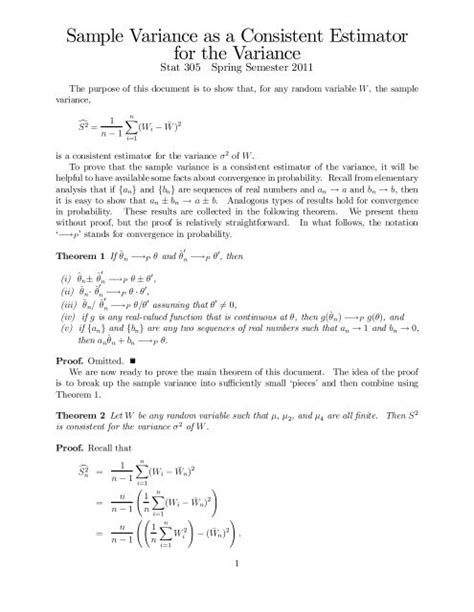 Image result for Variance of Sample Variance Proof