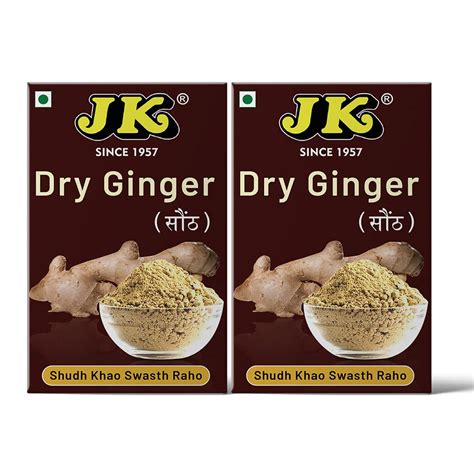 JK Dry Ginger Powder (Adrak Powder), 100g - Quality Ground Ginger for ...