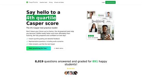 Ultimate CASPer Test Preparation with CasperPractice | Creati.ai