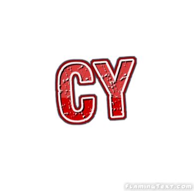 Logotipo de letra cy cy con vector de diseño de textura de líneas de ...