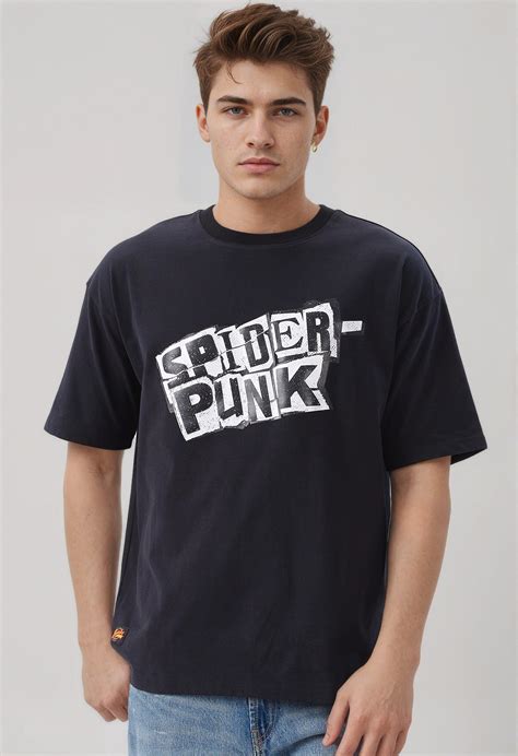 SPIDERPUNK BACKHIT CITY T-SHIRT
