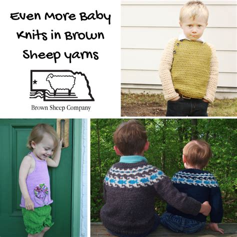 Even More Baby Knits in Brown Sheep Yarns - Brown Sheep Company, Inc.