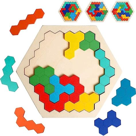 Kidology Brain Teasers Toy for Kids Adults, 14 Pcs Colorful Fun ...