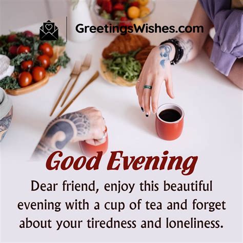 Good Evening Messages for Friends Filled with Positivity - Greetings Wishes