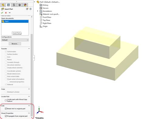 Image result for SolidWorks Part File Copy From Feature Tree
