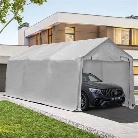 Gdy 17 X 10ft Heavy Duty Carport Canopy With Sidewalls | Desertcart INDIA