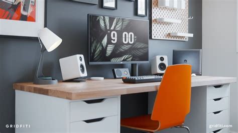 Compact dorm study desk with natural light