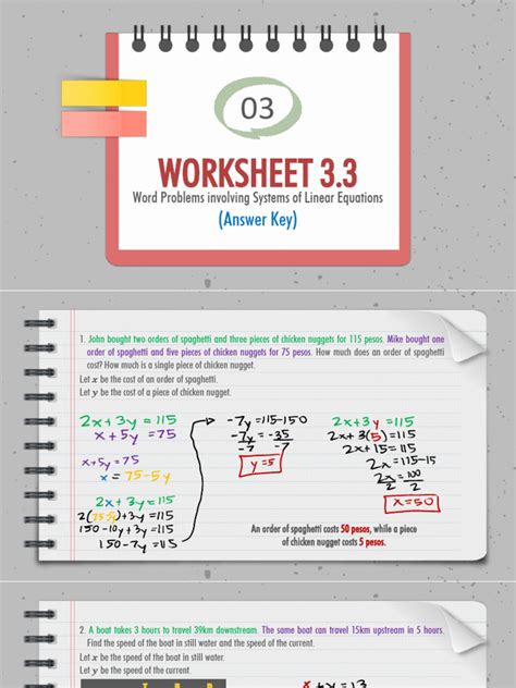 Image result for Linear Equation Word Problem 3