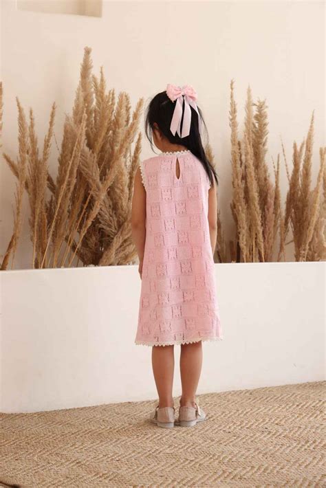Shop Spunkies Multi Girls Solid Round Neck Short Sleeves Fit & Flare ...