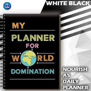 Nourish A5 Size Daily Planner : Amazon.in: Office Products