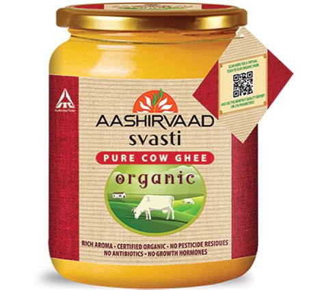 Aashirvaad Svasti Organic Cow Ghee
