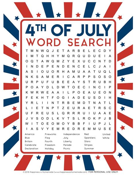 4th of july fun activities for adults