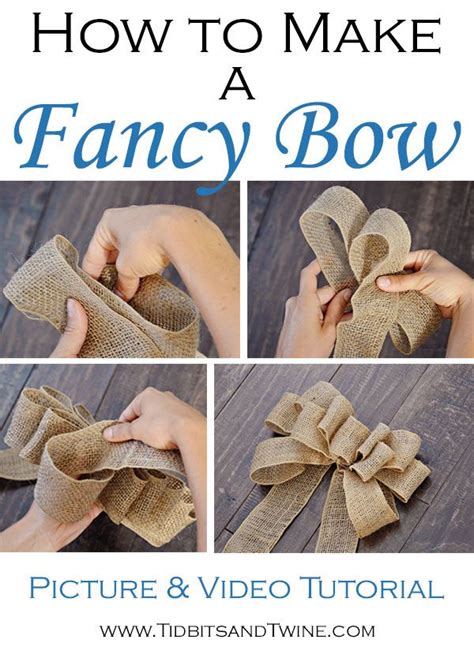 Image result for Making a Bow Tutorial
