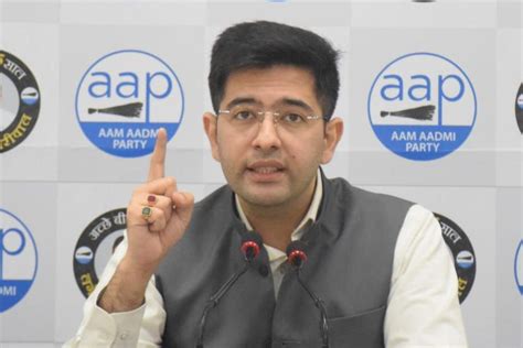AAP MP Raghav Chadha criticises BJP for ED's summon to Delhi CM ...