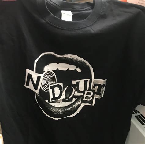 No Doubt T-shirt (black Shirt Only at the Moment, Ask.) - Etsy