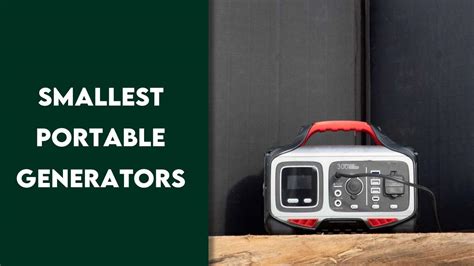 Image result for Smallest Portable Generators